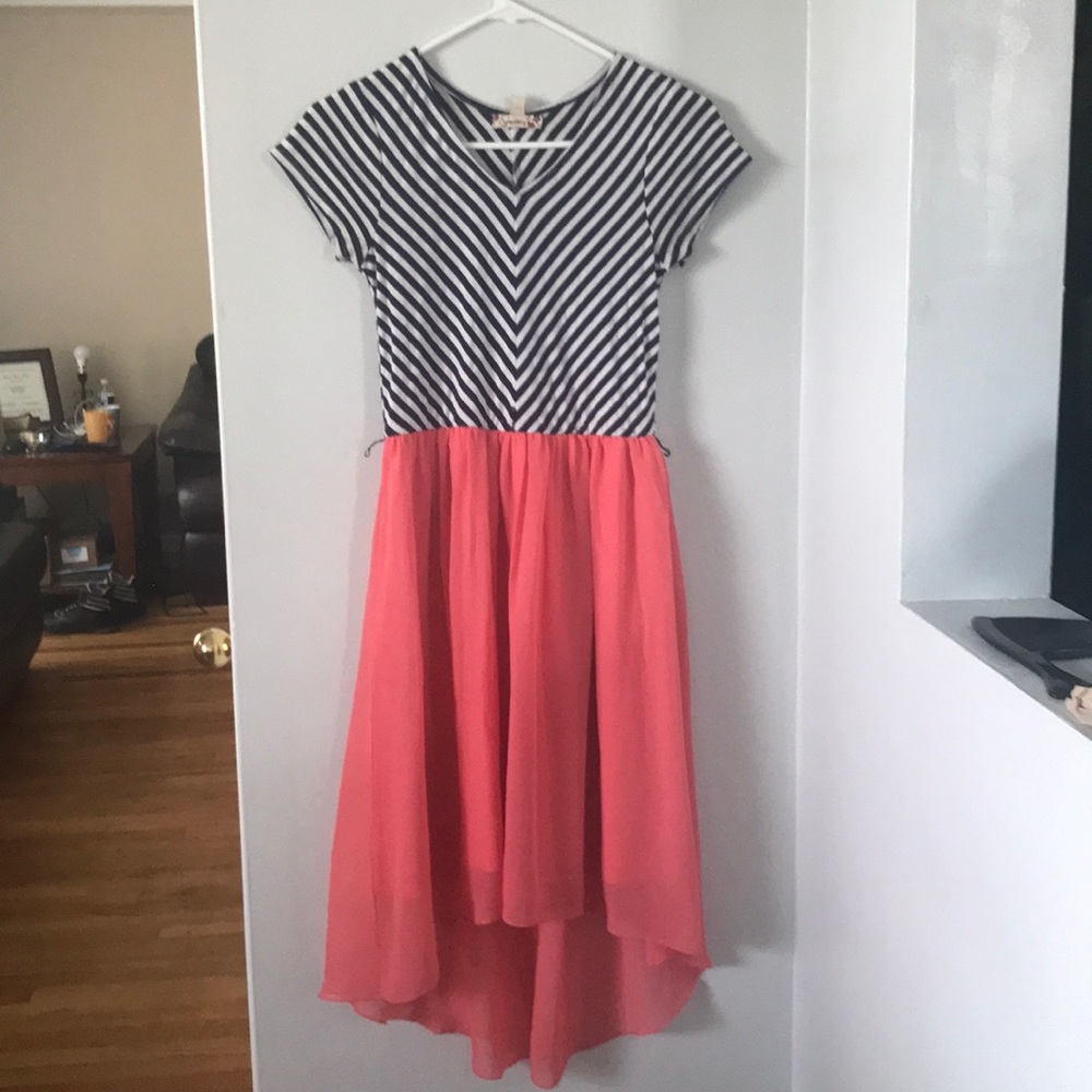 Girls coral speechless dress size 16